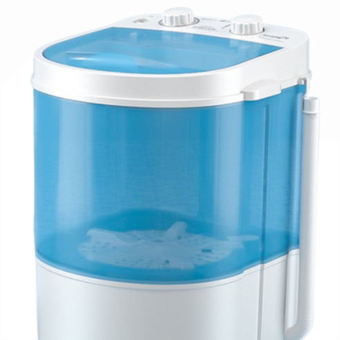   미니 세탁기 속옷 양말 세탁기 개인 세탁기, 블루_blue