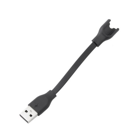 샤오미 테크 스마트 밴드2/미밴드 USB케이블 충전기, 블랙, {"수건소재":"설명"}