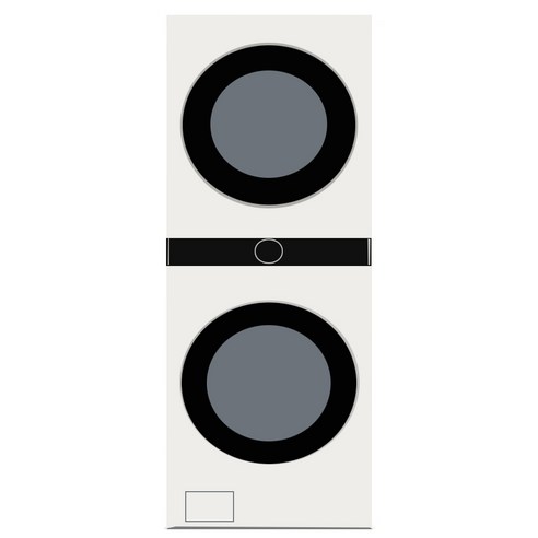 LG전자 트롬 오브제컬렉션 워시타워 2420kg W20EEZ, 단품