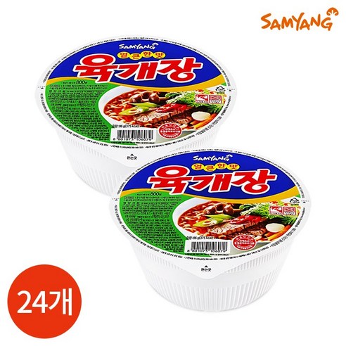 삼양 육개장 사발면 86g x 24개