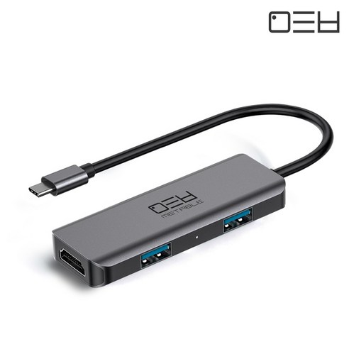 메타블 MH21C 3in1 HDMI 멀티 USB허브