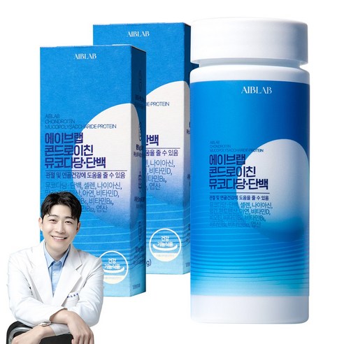 에이브랩 콘드로이친 뮤코다당단백 1200, 3개, 60정