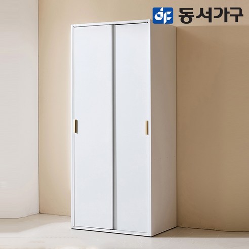 슬라이딩옷장 동서가구 홈즈 티아나 슬라이드 800 이불장 HAF108, 화이트 Best Top3