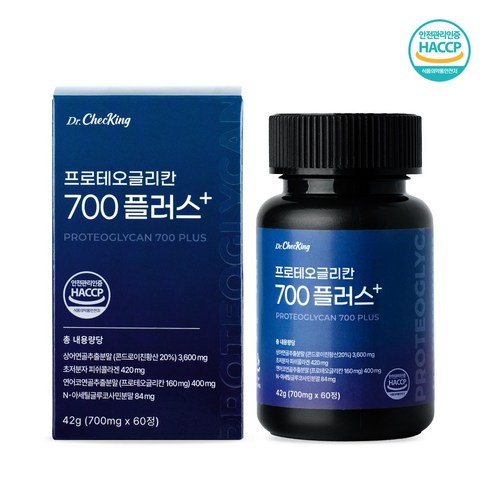 콘드로이친 프로테오글리칸 700 플러스 2형콜라겐 700mg*60, 1개, 60정 – 콘드로이친 프로테오글리칸 700 플러스 2형콜라겐 700mg, 60정 패키지