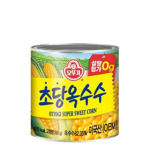 오뚜기 수퍼스위트콘(무가당) 340g, 1개