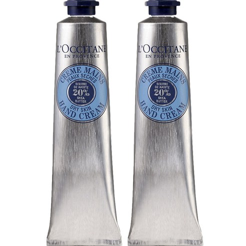 록시땅 시어 버터 핸드 크림, 2개, 75ml