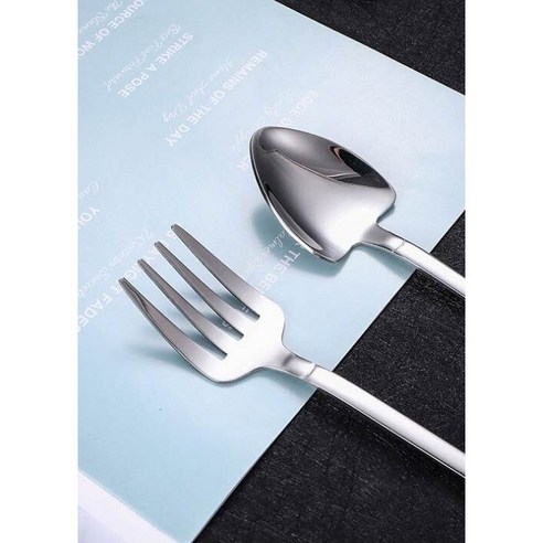 맛있는 요리를 위한 필수품: 쥬시안쿡 삽모양 디저트 스푼 포크