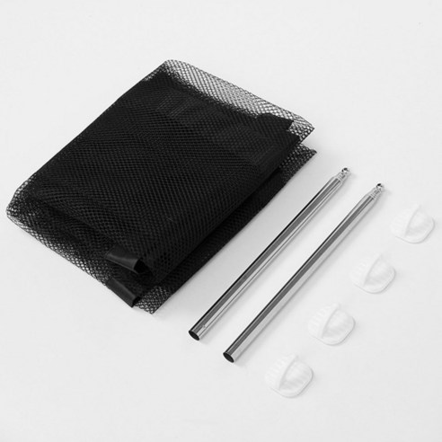 반려동물 메쉬 안전망 블랙 185CM 강아지휀스 애견안전문