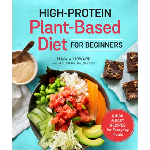 (영문도서) High-Protein Plant-Based Diet for Beginners: Quick and Easy Recipes for Everyday Meals Paperback, Zeitgeist, English, 9780593196908