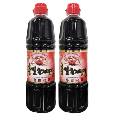 홍일점 홍게맛장소스, 2개, 900ml