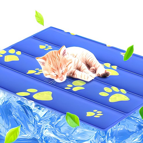 [냉감200%] 푸플린 애견쿨매트 강아지 고양이 반려견 쿨젤매트 냉감 여름