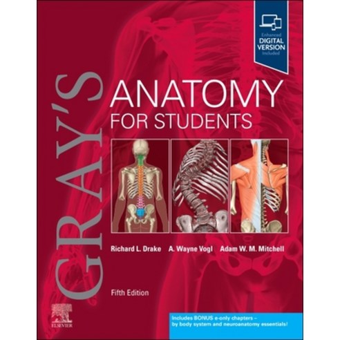 (영문도서) Gray's Anatomy for Students Paperback, Elsevier, English, 9780323934237