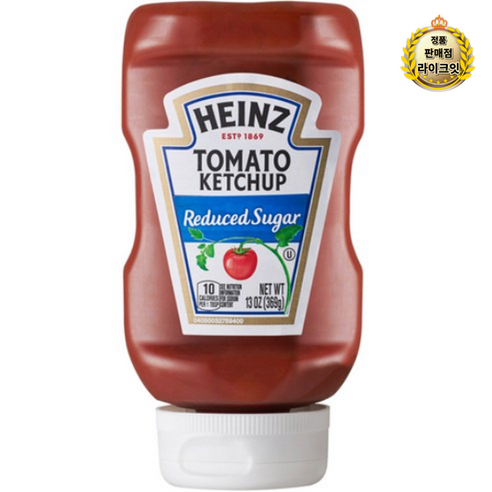 Heinz 하인즈 노슈가 토마토 케첩, 369g, 1개