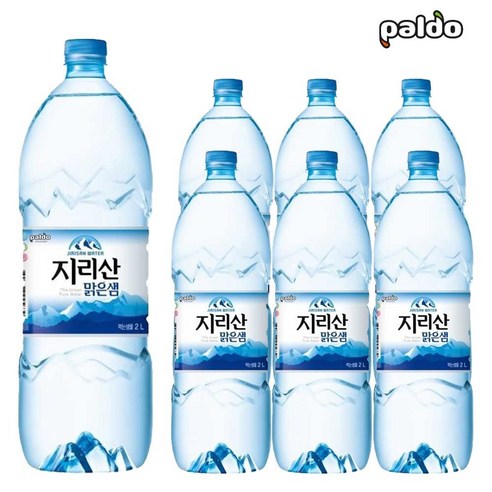 팔도 맑은샘수, 6개, 2L