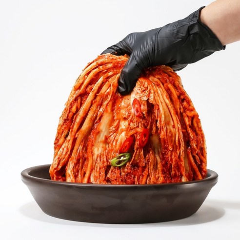 푸드지 맛있게 매운 김치, 1개, 2kg 달고맵고김치핫소스 13 당일제조 핫땡김치 중독성 있는 맛있게 매운 김치 1kg, 4개