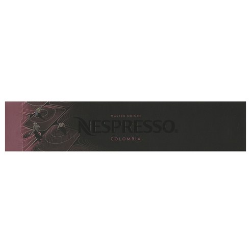 네스프레소 버츄오 마스터오리진 콜롬비아 커피 캡슐, 12.5g, 10개