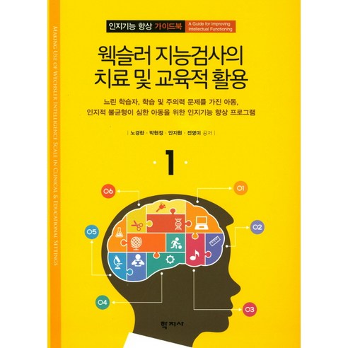 웩슬러 지능검사의 치료 및 교육적 활용:느린 학습자 학습 및 주의력 문제를 가진 아동, 학지사
