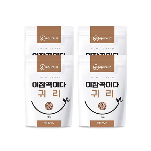 [이잡곡이다] 23년산 국산 귀리 1kg x 4봉, 4개