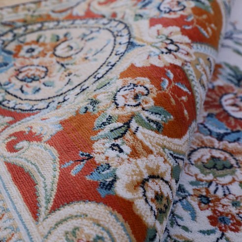 당신의 공간에 예술적인 우아함을 더하는 [바이빔] 벨기에 엘레강스 루즈 러그