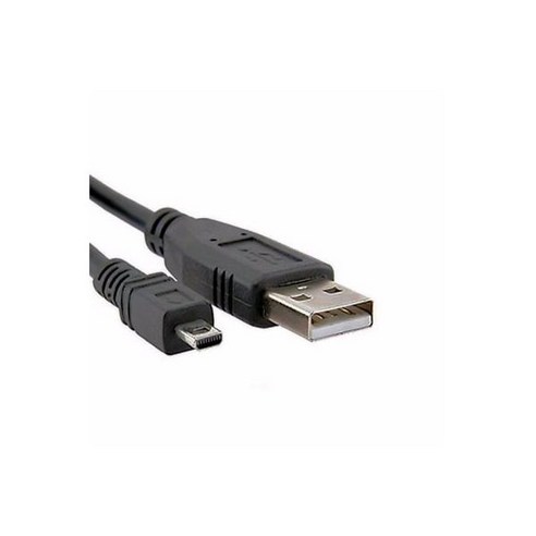니콘 쿨픽스용 USB 케이블 코드 P6000 L11 L310 L330 L840 P500 P300 S3500 S2500, 1개