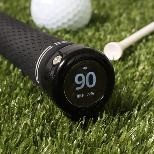 클럽에 꽂아 각도로 보는 골프 에이밍 측정기 에이밍뷰