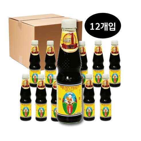 HEALTHY BOY 태국 씬소이소스 씨유카오 300G 12개입, 12개