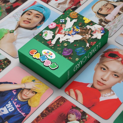 nct포카 nct포토카드 nct굿즈 55장 nct최신nct포토 해찬포카 NCT해찬 nctdream 엔시티포카, TYPE C(CANDY)
