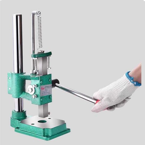 핸드프레스 수동 가죽공예 펀칭보드 철형 타공 펀칭기, 35mm 원형, 1개