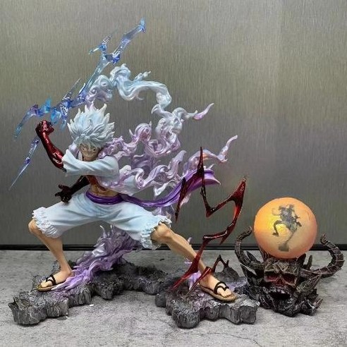 태양처럼 뜨거운 열정, 루피 기어 5 니카 피규어로 불멸의 순간을 소유하다