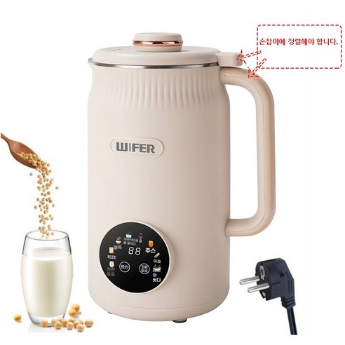 단일 터치 대용량 자동 저소음 완전 자동 두유 분쇄기 1200ml