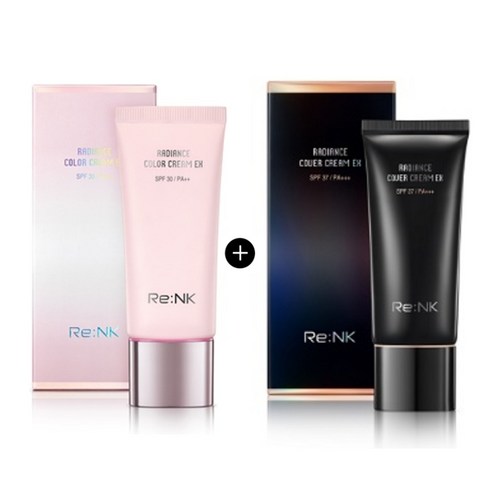 [리엔케이] 1+1 래디언스 크림 세트 (컬러30ml + 커버30ml), 1개