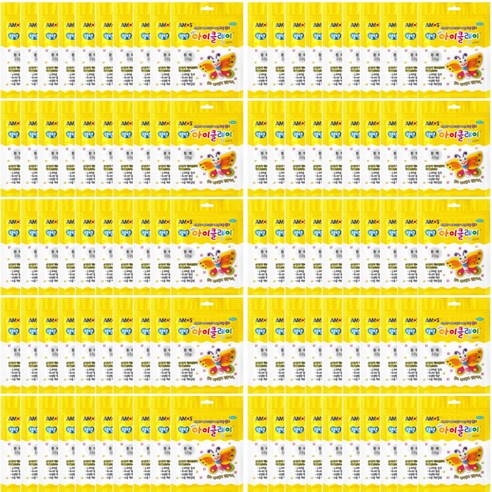 아모스 아이클레이 50g 흰색 1박스 (100개입), 100개