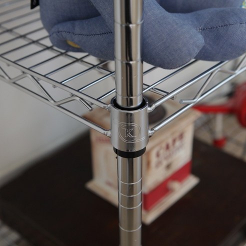 모던함과 기능성의 완벽한 조화: 다목적 스틸플레이 철제 수납선반