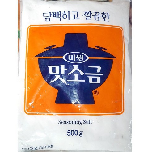 대상 맛소금 500g 고운 가는 소금 양념, 1개