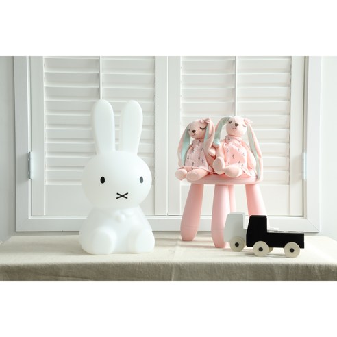국내배송 LED 미피조명 토끼램프 수유등 무드등 아기방등 수면등 당일발송, 50cm, 일반무선형