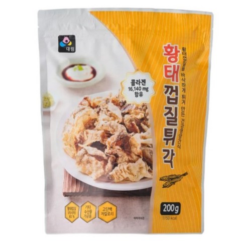대림종합식품 전통 황태껍질튀각 부각