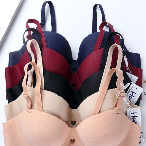 DIRUN KORELAN L181# 원활한 통기성 천 속옷 멀티 컬러 옵션 캐주얼 섹시 우아한 없음 스틸 링 브래지어 공장 자리