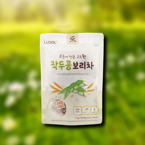 루솔이 만든 고소한 작두콩보리차 1봉(30입), 1.5g, 30개입, 1개