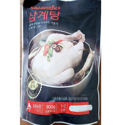 청우식품 이음식 삼계탕 1kg, 1개