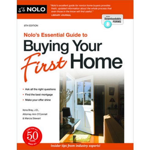 (영문도서) Nolo''s Essential Guide to Buying Your First Home Paperback, NOLO, English, 9781413330052
