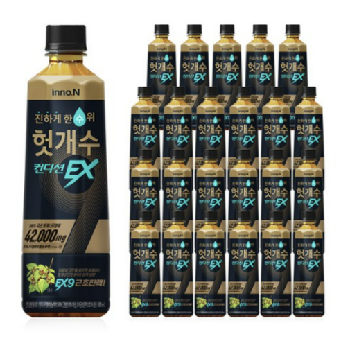 헛개수 이노엔 컨디션 헛개수EX, 500ml, 54개