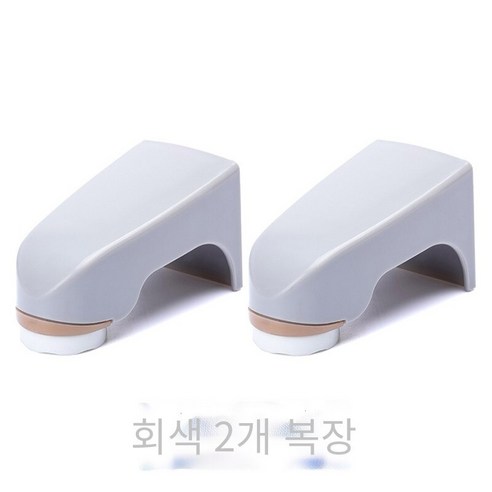 자석 비누 흡수 비 천공 배수 비누 상자 흡입 컵 자석 창조적 인 화장실 벽걸이 비누 랙 상자, 2 회색
