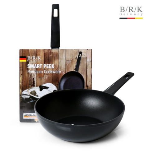 BRK 스마트피크 인덕션 궁중팬 PFOA FREE, 1개, 28cm