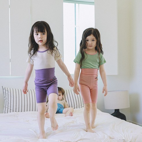 밤새 뒤척이는 우리 아기, 꿀잠을 위한 마지막 선택? 더맨디쿠팡 샤벳 5부 실내복 솔직 후기 더맨디