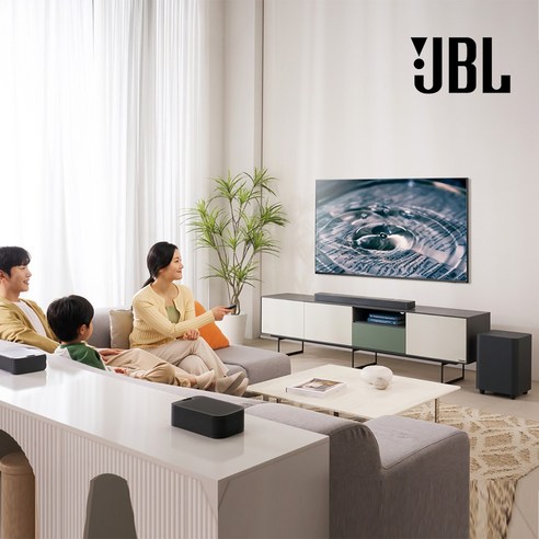 압도적인 사운드, 스타일리시한 디자인, JBL BAR 사운드바로 완성하는 홈 시네마