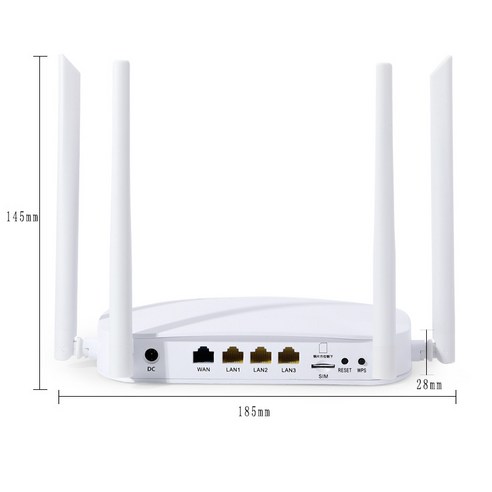 ANKRIC 라우터 중국 Netcom 4G 무선 라우터 4G Wi-Fi 카드 4G 라우터 CPE, 하얀색