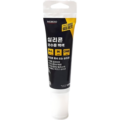 노루페인트 프로셀렉트 실리콘 보수용 백색, 1개