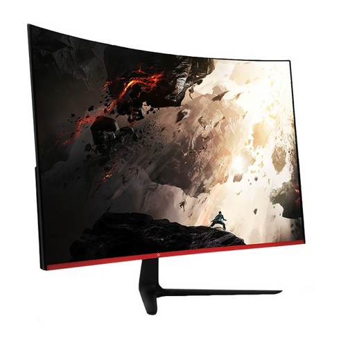 라온하우스 [래안텍] ArkCell 27인치 게이밍 모니터 커브드 [무결점] LED LCD(와이드) FHD / Display Port HDMI DVI /165Hz 게임모드지원 로우블루라이트 플리커프리 프리싱크 지원, 506395