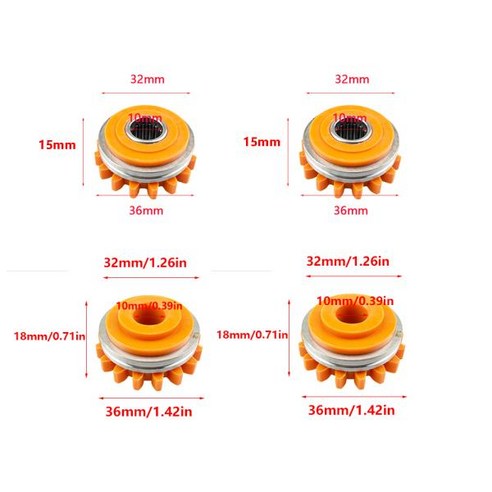 Kemppi-타입 MIG 용접 와이어 피딩 롤 V U 널 그루브 0.6mm 1.0mm 1.2mm 크기 35x18x10 피더 롤러, v 그루브 1.0, 01 Type3_01 CHINA, 1개 솔리드와이어1.2