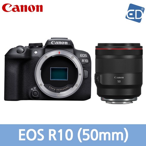 [캐논 정품] EOS R10 / 미러리스카메라/ED, 12 캐논정품 R10+RF 50mm